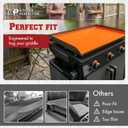 KITCHEN PERFECTION 28" Premium Silicone Griddle Cover Mat for Blackstone Griddle 28 Inch - Hermetic Protection from Rust & Debris All Year, Fits All Blackstone 28 Inch Models - Food Grade Silicone