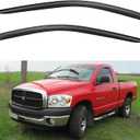 Window Visors Rain Guards for 2002-2008 Dodge Ram 1500 Regular Cab, Out-Channel Window Vent Wind Deflectors Visors Shades for 2003-2009 Ram 2500 3500 Standard Cab