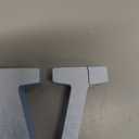 COCHIE Wooden Winter Let It Snow Sign, Snowflake Winter Decorations for Home, Office, Shelf, Mantel, Indoor, Blue White Wood Table Top Party Decor (Blue)