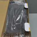 IEOKE Velvet Hangers 50 Pack: Felt Clothes Hangers Heavy Duty Shirt Sweater Hangers No Shoulder Bump Non Slip Slim Thin Coat Hangers for Closet - Black Grey