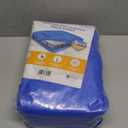 Nordic Elk Mattress Bags for Moving and Storage (Queen) Heavy Duty Moving Supplies, 8 Sturdy Handles, Strong Zipper, Mattress Cover Queen Size Bed Bags, Storage Cover Essentials Packing Protector (Blue)