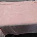 Bedsure Fleece Blankets Queen Size Pink - Bed Blanket Soft Lightweight Plush Fuzzy Cozy Luxury Microfiber 90x90 inches