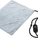 COZIWOW 16 x20 Pet Heating Pad - 6 Adjustable Temperatures, 12 Hour Timer, Splash and Gnaw Resistant Pet Safe Electric Heating Pad