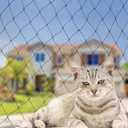 Cat Netting Balcony Netting for Pets (10 * 30ft) Anti Fall Cat Net Balcony Screen Safety Netting Nylon Balcony Mesh Fence Net for Balcony Window Stairs Railing