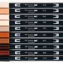 Tombow Dual End Brush Pen Sets (Portrait) 1 pcs sku# 1831960MA