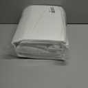 Mayfair Linen 100% Egyptian Cotton Twin Size Sheets Pack of 2 - Luxury 600 Series Voyage Collection Egyptian Cotton Sheets Twin Size (6 PC, White), Soft, Cooling, 16" Deep Pocket Hotel Sheet Set