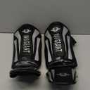 Kickboxing Shin Guards Muay Thai Shin Pads for Men, Women, Adjustable Leg Guards with Instep Protection Shinguards Martial Arts Training Equipment for MMA Training and Sparring (Small)