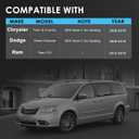 05109667AA Spare Tire Hoist Fit for Chrysler Town & Country 2008-2016, Fit for Dodge Grand Caravan 2008-2020, Fit for Ram C/V 2012-2015, Replaces OE 05109667AB, 05109667AC, 05109667AD, 05109667AE