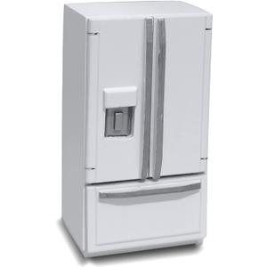 FIIMO 1/12 Dollhouse Miniature Fridge,Dollhouse Furniture Wooden White Fridge Refrigerator Dollhouse Decoration Accessories