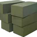 6 Pcs Floral Foam Blocks Large Dry 7.5'' X 3.5'' X 2.4'' Rectangle Flower Foam Blocks for Artificial Flowers, Wedding Aisle Flowers Party Decoration