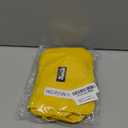 SlowTon Dog Raincoat, Adjustable Dog Rain Jacket Clear Hooded Double Layer, Waterproof Poncho with Reflective Strip Straps and Storage Pocket for Small Medium Large Dogs(M) (Yellow)