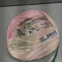 RSSCIIIUL Translucent Mouse Ears Travel Case, Chenille Letter Headband Ears Holder Waterproof Hair Accessories Organizer Storage for Women Adults Gift Large Thicken Makeup Snack Bag for Park Travel (Pink)