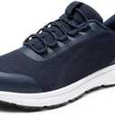 Bruno Marc Men's Hands Free Non Slip Work Shoes, Water Resistance Restaurant Slip on Food Service Sneakers Size 8.5