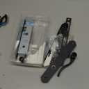 Wright Products - Serenade Mortise Keyed Lever Mount Latch with Deadbolt for Screen and Storm Doors, Matte Black (Transitional, Black)