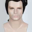Linfairy Colonial Man Wig Halloween Cosplay Costume Wig For Women Party Wig