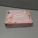 TRSODD Birthday Gifts for Women Mothers Day Gifts for Mom Wife Grandma Daughter Sister Teacher Friends Large Tote Bag and Makeup Bag F