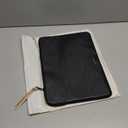 Comfyable Slim Protective Laptop Sleeve Compatible with 13/13.3/14 Inch MacBook Air & MacBook Pro, Mac Travel Case, Laptop Pouch, Slim PU Leather Cover M5/M4/M3/M2/M1 2025-2021, Black