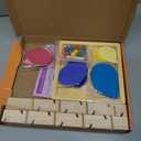 Wooden Music Tree Toy for Kids, Marble Ball Run Track Game for Toddlers, Marble Tree Educational Montessori Toy Boy Girl Gifts