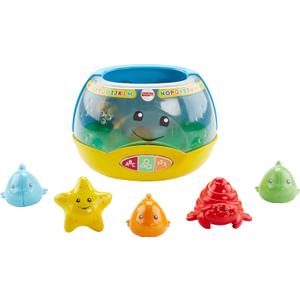 Fisher-Price Baby & Toddler Toy Laugh & Learn Magical Lights Fishbowl with Smart Stages Learning Content for Infants Ages 6+ Months