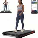 5% Incline Walking Pad Treadmill, 300LB Capacity Folding Treadmills for Home, Walking pad with Handle bar, 3.0 HP Quiet Dual Cushion System