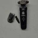 Philips Norelco Shaver Series 9000 Prestige, Wet and Dry Electric Shaver, Lift & Cut Shaving System, SenseIQ Technology, Precision Trimmer, Cleaning Pod, Premium Pouch, Black Matte, Model SP9840/90