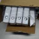 ZOES HOMEWARE 4Tier Clothes Drying Rack, 4ft High Foldable Drying Rack Clothing for Indoor & Outdoor, Portable Collapsible Laundry Dryer for Laundry Room and Apartment, White, 29" L x 49" H x 11.5" W