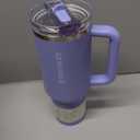 STANLEY Quencher ProTour Flip Straw Tumbler with Leakproof Lid | Built-In Straw & Handle | Cupholder Compatible for Travel | Insulated Stainless Steel Cup | BPA-Free (40 Ounces, Hydrangea)