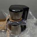 BLACK+DECKER 12 Cup Thermal Programmable Coffee Maker with Brew Strength and VORTEX Technology, Black/Steel, CM2046S