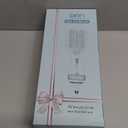 Dan Technology Hot Air Brush, 4-in-1 Hair Dryer, Comb, Straightener, and Curler, with Ceramic Glaze Barrel, for Damp, Fluffy, Messy, Straightened, Dried, Curly Hair, 2-Inch, Green