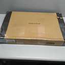 AX WABER Floor TV Stand with Power Outlet& Shelf, Universal TV Stand Mount for 27-65 inch TV up to 88lbs, 70 Degree Swivel 9 Level Height Adjustable with Tempered Glass Base for Bedroom, Office White