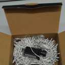 100FT 300 LED Outdoor String Lights, Connectable Christmas Lights Indoor Waterproof with 8 Modes, Plug in Twinkle Fairy Lights Clear Wire for Bedroom Home Wedding Patio Decorations, White