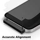 For iPhone 16 Pro [Upgraded 27] Privacy Screen Protector [2 PACK][High Touch Sensitivity][Anti-Spy PET Film][Easy Installation with Alignment Jig][Scratch Self-Healing]