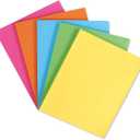 Bold Color Paper Pack of 150 (30 of Each Color), 8-1/2-x-11 Inches, 110 GSM 29 lb Colorful Multipurpose Computer Printer Paper