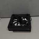 [LED Display] - Auto Cooling Fan for Xbox Series X with 9 RGB Light Modes, Cooling System Adjustable by Temperature with 4 Gears for Xbox Series X Console,Cooler & Light Switch,Headset Hook,USB Port