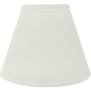 Aspen Creative 32290A Transitional Hardback Empire Shaped Spider Construction Lamp Shade in Off White, 14" wide (7" x 14" x 11")