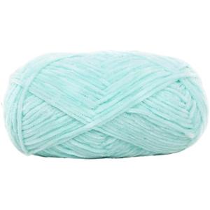 Edelweiss Hand Woven Chenille Wool Golden Velvet DIY Material Bag Crochet Doll Golden Velvet Fine Thread Group Crochet (Color : 15)