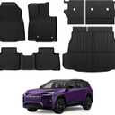Floor Mats for Toyota RAV4 2026 Hybrid Full Set All Weather Floor Mats for Toyota RAV4 Accessories 2026 TPE Back Seat Cover Protector Trunk Frunk Mat(Not for Limited with Subwoofer and PHEV)