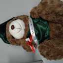 Hollowfly Graduation Bears 2026 Plush Stuffed Animal Bear with Gown Cap Tassel Set Cute Brown Graduate Gifts Stuffed Animal Doll Plush Toy for Party Supplies(13.8 Inch,Dark Green)