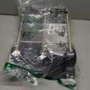 Harloon 3 Hole Puncher for Binder Metal 150 Sheet Capacity 13 x 12.2 x 6.2 Inch Black Silver Paper Punch Large Heavy Duty Puncher Lever Handle for Office Essentials Accessories Print Shops Home