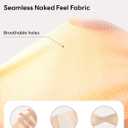 OEAK Tummy Control Shapewear for Women Seamless Girdle High Waisted Body Shaper Underwear Panty Smooth Under Dress Shapewear (Beige, M)