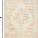 Livabliss x Becki Owens Luca Vintage Area Rug, 3'11" x 5'7", Dusty Pink, (4' x 6')
