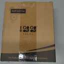 10L0L Universal Golf Cart Fan Fits Yamaha/EZGO/Club Car, Fixed Bracket 360°Degree Rotational Fan, 3 Speed Adjustment, Support for Reverse Charging and Emergency Lighting-Blue