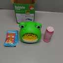 Getatoy Frog Bubble Machine Toys for Kids 38 Years Old: Bubble Blower Maker with 2 Solutions, Outdoor Party Toy, Birthday Gift for 3 4 5 6 7 8 Year Old Girls Boys