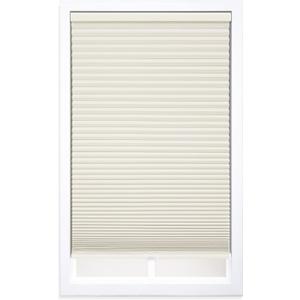 DEZ FURNISHINGS Cordless 1.5" Blackout Cellular Shade, 24"W x 72"H, Cream