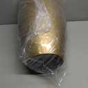 QCQHDU 21 inch Tall Planters for Outdoor & Indoor Plants, 2 Pack Sturdy Plant-Flower-Tree Pots for Front Porch Patio Deck Living Room Decor, Golden