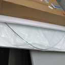 Modern Glass Coffee Table, Mid Century Triangle Coffee Table for Living Room Bedroom Reception Office Tables