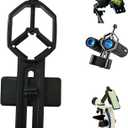 Universal Phone Telescope Adapter, Quick Lock Phone Mount for Binoculars Monocular Microscope Spotting Scope, 8Shape Caliper 2050mm Eyepiece Compatible with Most Smartphones