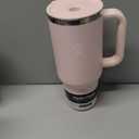 Hydro Flask Travel Tumbler with Handle, Lid and Straw - Insulated Stainless Steel in 40 Oz Trillium