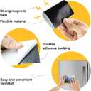 10pcs Magnetic Adhesive Sheets 4x6