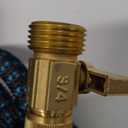 100 ft Expandable Garden Hose - 2025 Upgraded Flexible Water Hoses with 10 Spray Nozzle -Car Wash Hose with 3/4" Solid Brass Connector - Flexible Expanding Hose with 10 Pattern Spray Nozzles